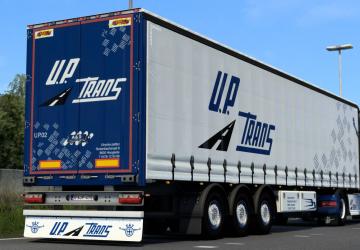 U.P. Trans DAF XF E6 skinpack version 1.0 for Euro Truck Simulator 2 (v1.40.x)