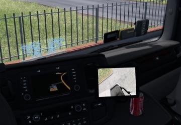 Corner Camera for Scania 2016 version 1.0 for Euro Truck Simulator 2 (v1.37.x)