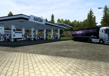 Ukraine Gas Station version 1.2 for Euro Truck Simulator 2 (v1.43.x)