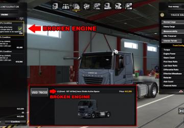 Used Trucks Dealer version 1.5.7 for Euro Truck Simulator 2 (v1.42.x)