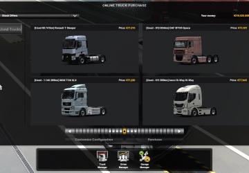 Used Trucks Dealer version 1.5.7 for Euro Truck Simulator 2 (v1.42.x)