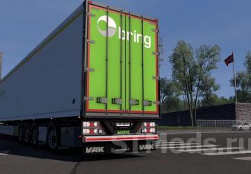 VAK Trailers by Kast version 2.8 for Euro Truck Simulator 2 (v1.54.x)