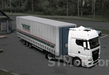 Van Hool Mega version 3.2 for Euro Truck Simulator 2 (v1.54.x)
