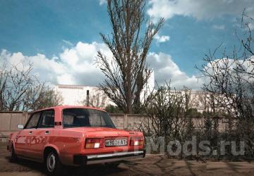Vaz 2105 version 1.2 for Euro Truck Simulator 2 (v1.49.х)