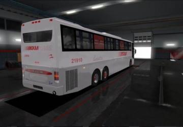 Vissta Bus 1999 6×2 version 1.1 for Euro Truck Simulator 2 (v1.39.x)