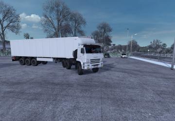 Off-Road Chassis for Standard Trailers version 1.3 (27.02.21) for Euro Truck Simulator 2 (v1.35.x, - 1.42.x)
