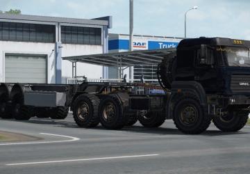Off-Road Chassis for Standard Trailers version 1.3 (27.02.21) for Euro Truck Simulator 2 (v1.35.x, - 1.42.x)