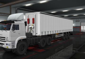 Off-Road Chassis for Standard Trailers version 1.3 (27.02.21) for Euro Truck Simulator 2 (v1.35.x, - 1.42.x)