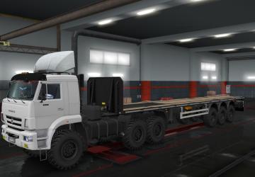 Off-Road Chassis for Standard Trailers version 1.3 (27.02.21) for Euro Truck Simulator 2 (v1.35.x, - 1.42.x)