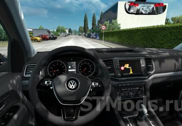 Volkswagen Amarok V6 version 2.3.1 for Euro Truck Simulator 2 (v1.46.x, 1.47.x)