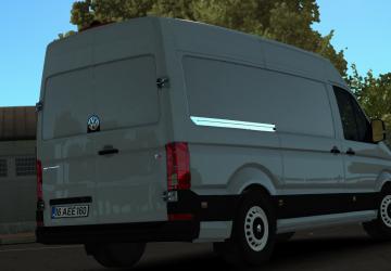 Volkswagen Crafter 2019 version 1.7 for Euro Truck Simulator 2 (v1.43.x)