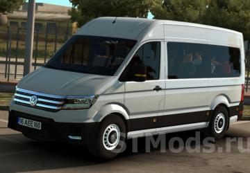 Volkswagen Crafter 2019 version 2.0.1 for Euro Truck Simulator 2 (v1.46.x, 1.47.x)