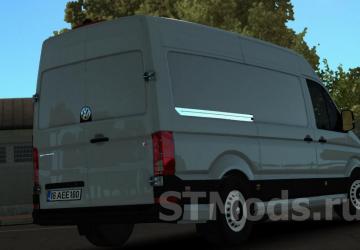 Volkswagen Crafter 2019 version 2.1 for Euro Truck Simulator 2 (v1.48.x)