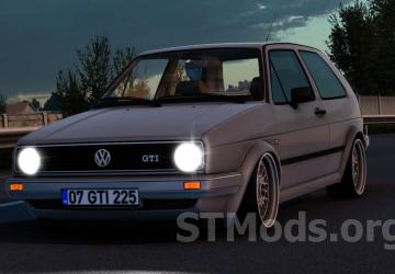 Volkswagen Golf GTI MK2 version 1.4 for Euro Truck Simulator 2 (v1.48.x)