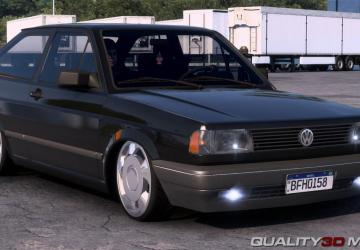 Volkswagen Golf Quadrado Turbo version 1.0 for Euro Truck Simulator 2 (v1.48.x)