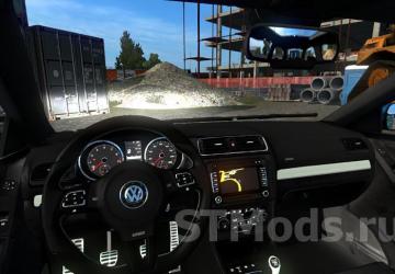 Volkswagen Jetta 2018 version 2.3 for Euro Truck Simulator 2 (v1.48.x)