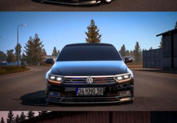 Volkswagen Passat B8 2017 version 1.0 for Euro Truck Simulator 2 (v1.44.x)