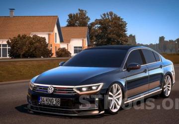 Volkswagen Passat B8 2017 version 1.4 for Euro Truck Simulator 2 (v1.48.x)