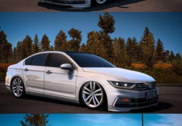 Volkswagen Passat B8 2017 version 1.4 for Euro Truck Simulator 2 (v1.48.x)