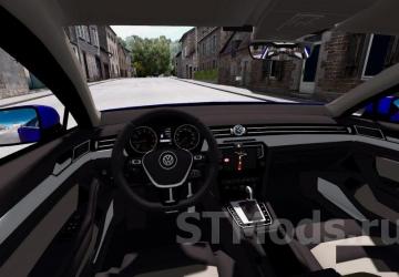 Volkswagen Passat Rline 2015 version 1.7 for Euro Truck Simulator 2 (v1.48.x)