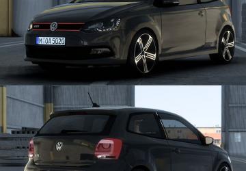 Volkswagen Polo GTI 2011 version 4.1 for Euro Truck Simulator 2 (v1.42.x, 1.43.x)