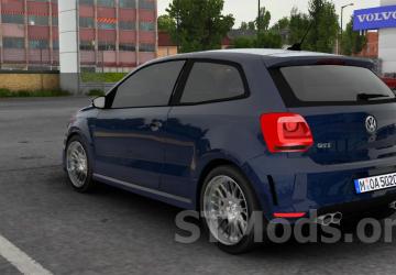 Volkswagen Polo GTI 2011 version 4.4 for Euro Truck Simulator 2 (v1.46.x)