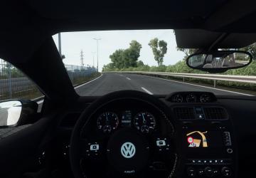Volkswagen Scirocco R version 2.0.1 for Euro Truck Simulator 2 (v1.43.x)