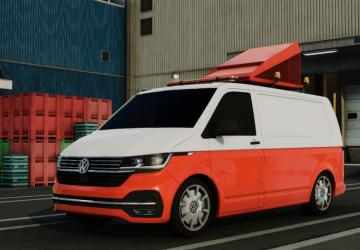 Volkswagen Transporter T6.1 version 1.0 for Euro Truck Simulator 2 (v1.44.x, 1.45.x)