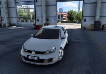 Volkwagen Golf VI GTI 2014 version 1.0 for Euro Truck Simulator 2 (v1.48.x)