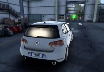 Volkwagen Golf VI GTI 2014 version 1.0 for Euro Truck Simulator 2 (v1.48.x)