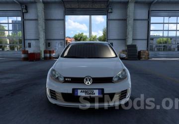 Volkwagen Golf VI GTI 2014 version 1.1 for Euro Truck Simulator 2 (v1.49.x)