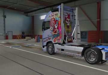 Volvo 2012 Clobetrotter XL Santa Muetre version 1 for Euro Truck Simulator 2 (v1.45+)