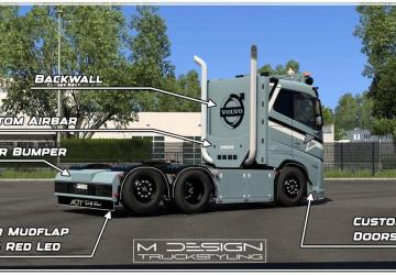 Volvo Aero Tuning Pack version 3.0 for Euro Truck Simulator 2 (v1.54.x)