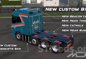 Volvo Aero Tuning Pack version 3.0 Fix for Euro Truck Simulator 2 (v1.53.x, - 1.55.x)