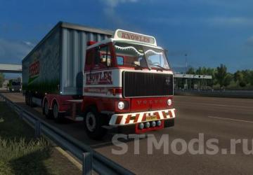 Volvo F88 version 1.8.4 for Euro Truck Simulator 2 (v1.49.x)