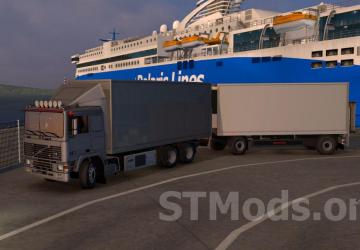 Volvo F-series [F12 – F16] version 21.08.23 for Euro Truck Simulator 2 (v1.48.x)