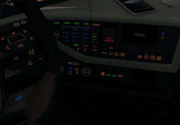 Volvo FH16 2012 Dashboard Colors version 1.0 for Euro Truck Simulator 2 (v1.38.x)