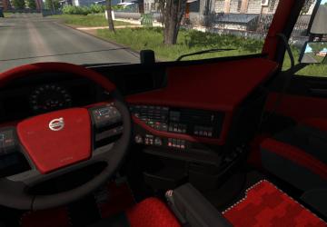 Volvo FH16 2012 Interiors Color Pack version 1.0.3 for Euro Truck Simulator 2 (v1.37.x, - 1.43.x)