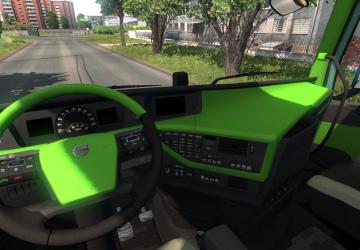 Volvo FH16 2012 Interiors Color Pack version 1.0.3 for Euro Truck Simulator 2 (v1.37.x, - 1.43.x)