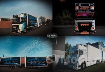 Volvo FH16 2014 Titanic version 1.1 for Euro Truck Simulator 2 (v1.54.x)