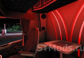 Volvo FH16 Flowerline version 6.0 for Euro Truck Simulator 2 (v1.55.x)
