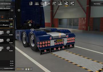 Volvo FH16 Holland Style Rear Bumper version 1.0 for Euro Truck Simulator 2 (v1.43.x)
