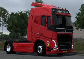 Volvo FH5 version 1.0 for Euro Truck Simulator 2 (v1.48.x, 1.49.x)