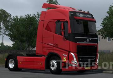 Volvo FH5 version 2.1.4 for Euro Truck Simulator 2 (v1.49.x)