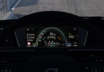 Volvo FH5 Improved Dashboard version 1.0 for Euro Truck Simulator 2 (v1.54.x)