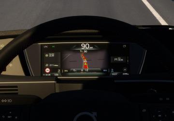 Volvo FH5 Improved Dashboard version 1.0 for Euro Truck Simulator 2 (v1.54.x)