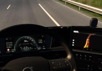 Volvo FH5 Improved Dashboard version 1.0 for Euro Truck Simulator 2 (v1.54.x)