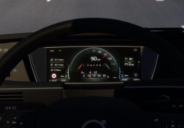 Volvo FH5 Improved Dashboard version 1.0 for Euro Truck Simulator 2 (v1.54.x)