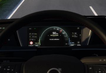 Volvo FH5 Improved Dashboard version 1.0 for Euro Truck Simulator 2 (v1.54.x)
