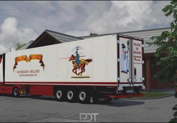 Volvo FH5 & Trailer «Frank de Ridder» version 3.0 for Euro Truck Simulator 2 (v1.49.x)